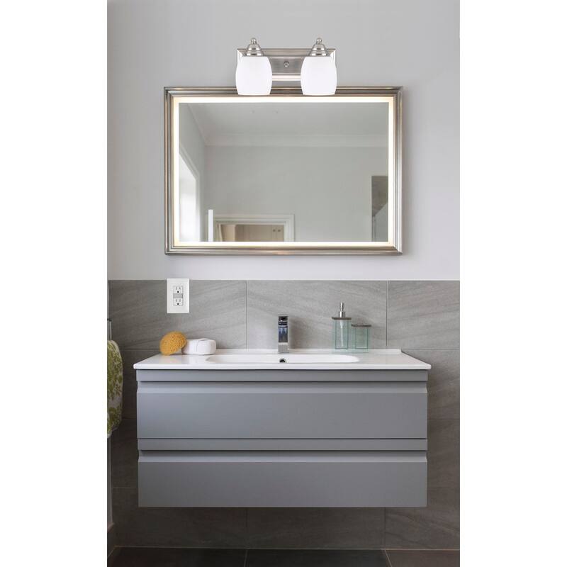 Canarm Griffin 2 Light 14" Wide Bathroom Vanity Light