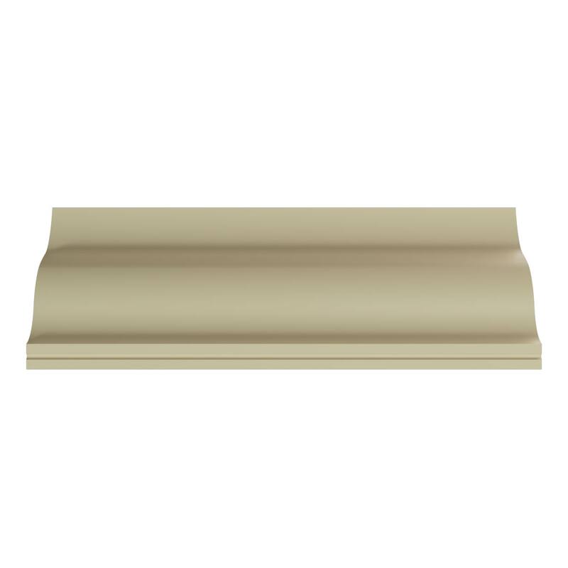 4 3/4"H x 4 3/4"P x 6 1/4"F x 94 1/2"L June Crown Moulding - 1-Pack