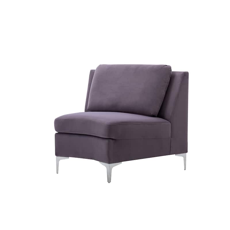 136'' Velvet sofa Sectional U Shaped 4 Seater Symmetrical Modular Curve Sofas