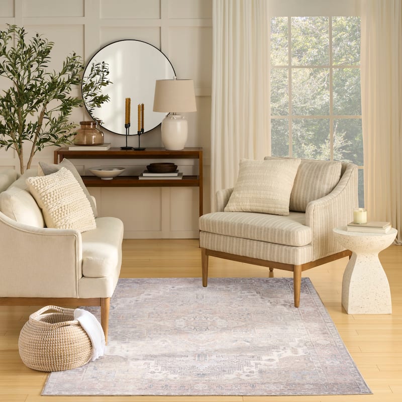 Nourison Vintage Washables Indoor only Persian Area Rug