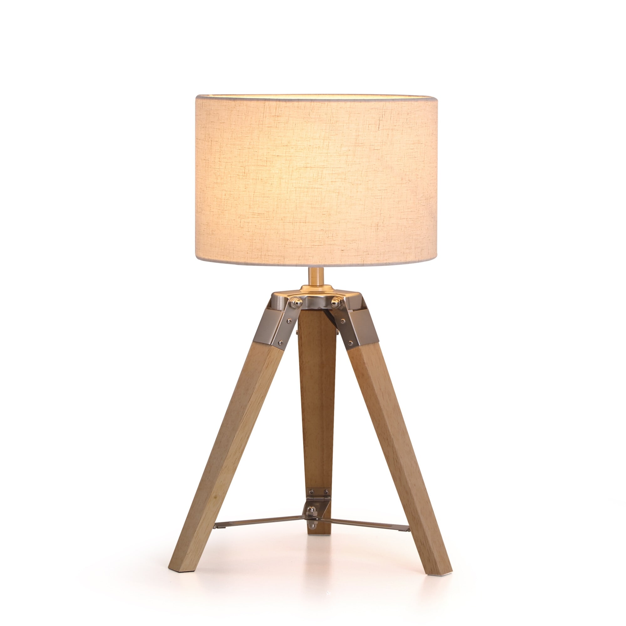 Tripod floor lamp wooden legs shop