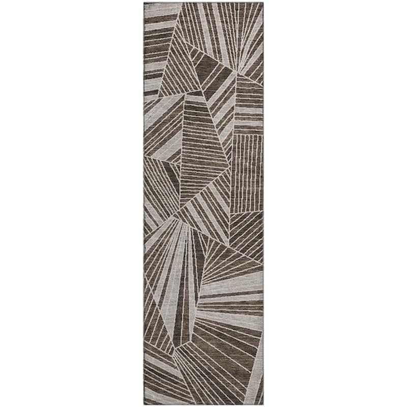 Premium Washable Super Soft Modern Mosaic Mayfield Rug