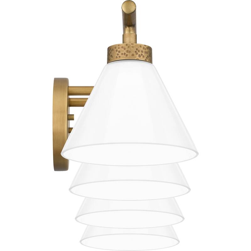 Ira 4-Light Weathered Brass Vanity Light