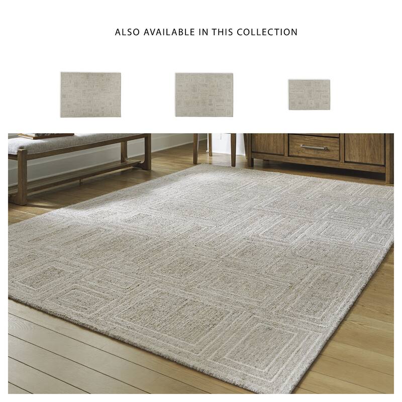 Signature Design by Ashley Brickburgh Gray/Ivory Rug