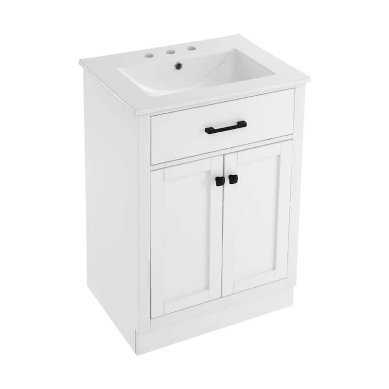 Swiss Madison SM-BV431-3 Burdon 24" Free Standing Single Basin Vanity