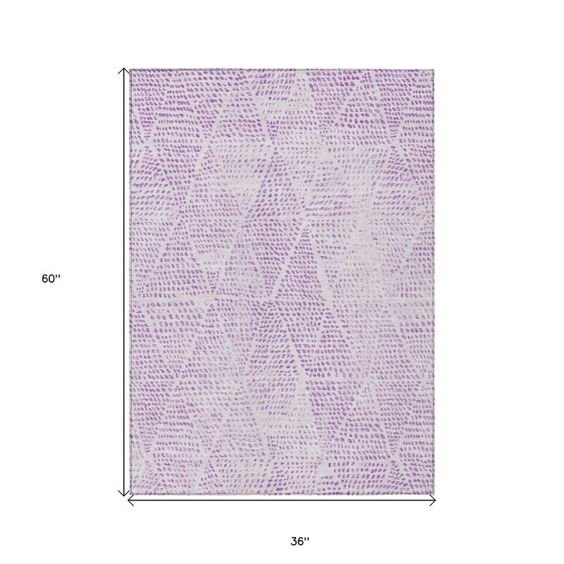 HomeRoots Geometric Transitional Rectangle Outdoor Rug