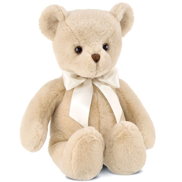 slide 2 of 6, Bearington Christopher 17" Brown Vintage Teddy Bear - Perfect Gift for Birthday, Anniversary, or Graduation
