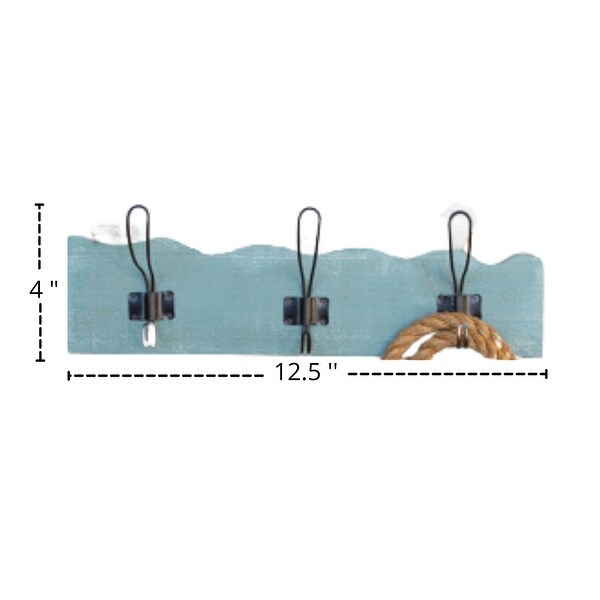 Whale shop coat rack