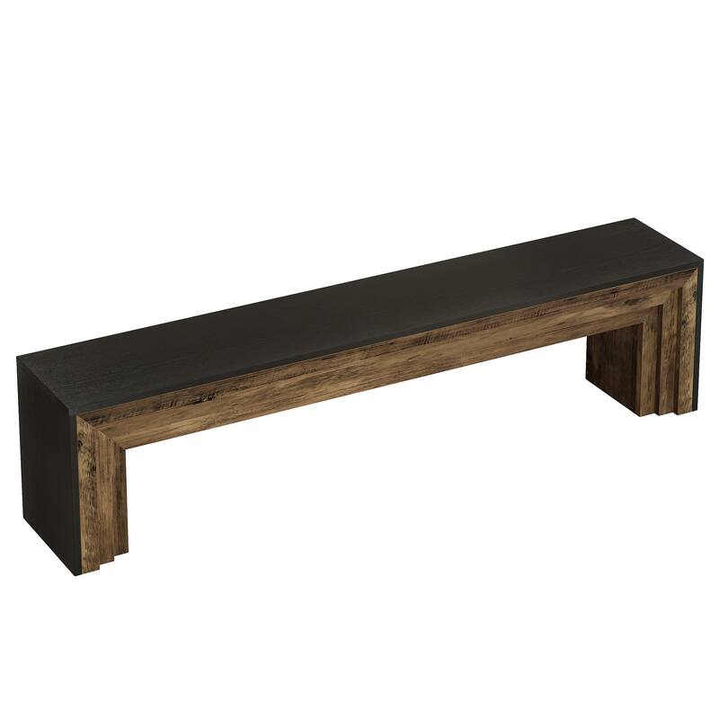 71" Extra Long Entryway Bench, Shoe Bench Seating for Hallway, End of Bed, Living Room, Sofa Back, Dining Room