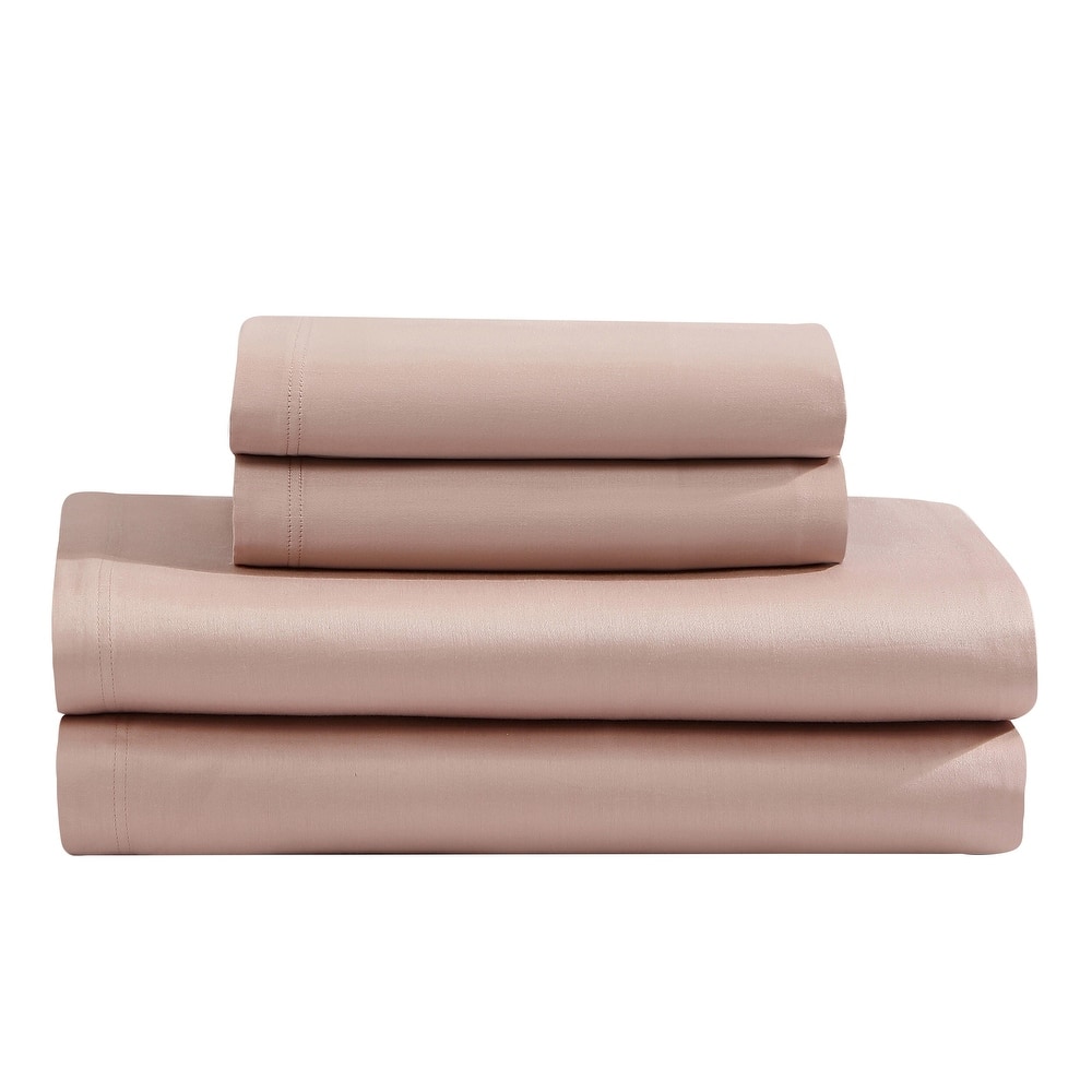 Calvin Klein Organic Earth Solid 4 Piece Sheet Set