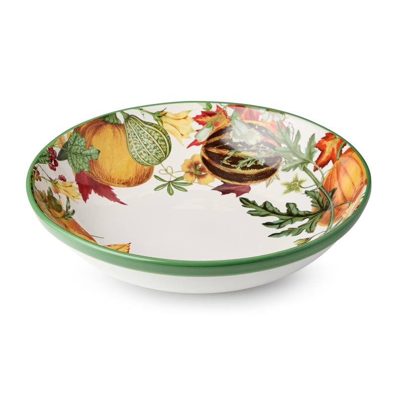Certified Harvest Fields Serving Bowl 13" x 3" - 13.00"W x 13.00"D x 2.00"H