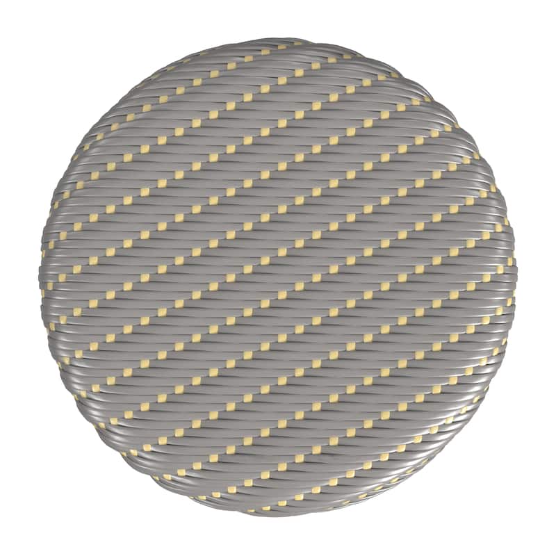 Tobias 24" Rattan Round Counter Stool