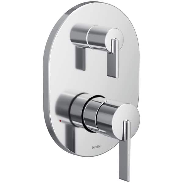 slide 2 of 4, Moen Cia 3 Function Pressure Balanced Valve Trim Only with Double Chrome