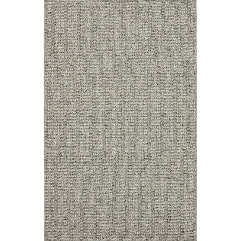 Salt Life Lanai Indoor Outdoor Woven Area Rug by Karastan - Grey - 6' 6" x 9'