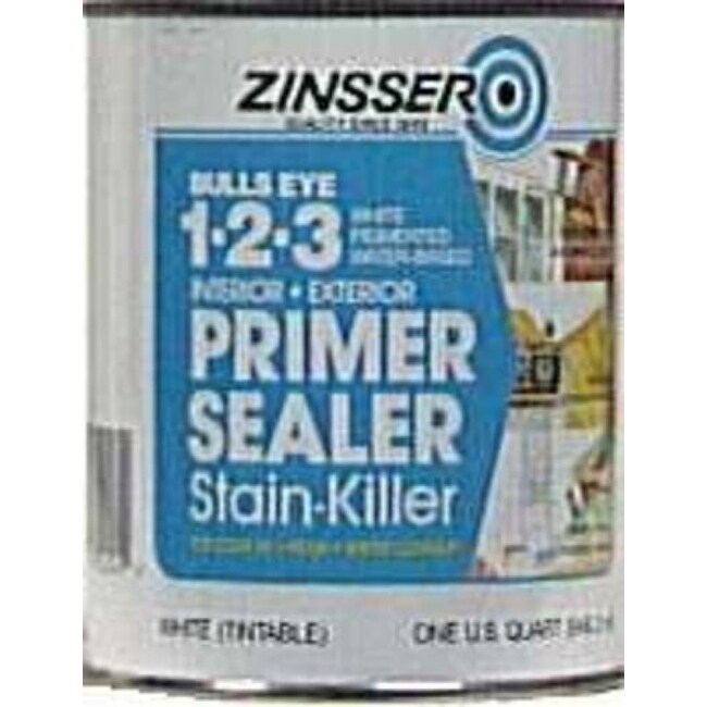 Zinsser 2004 Primer Sealer & Stain Killer Bulls Eye, White