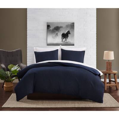 Frye Cotton Denim Duvet Set
