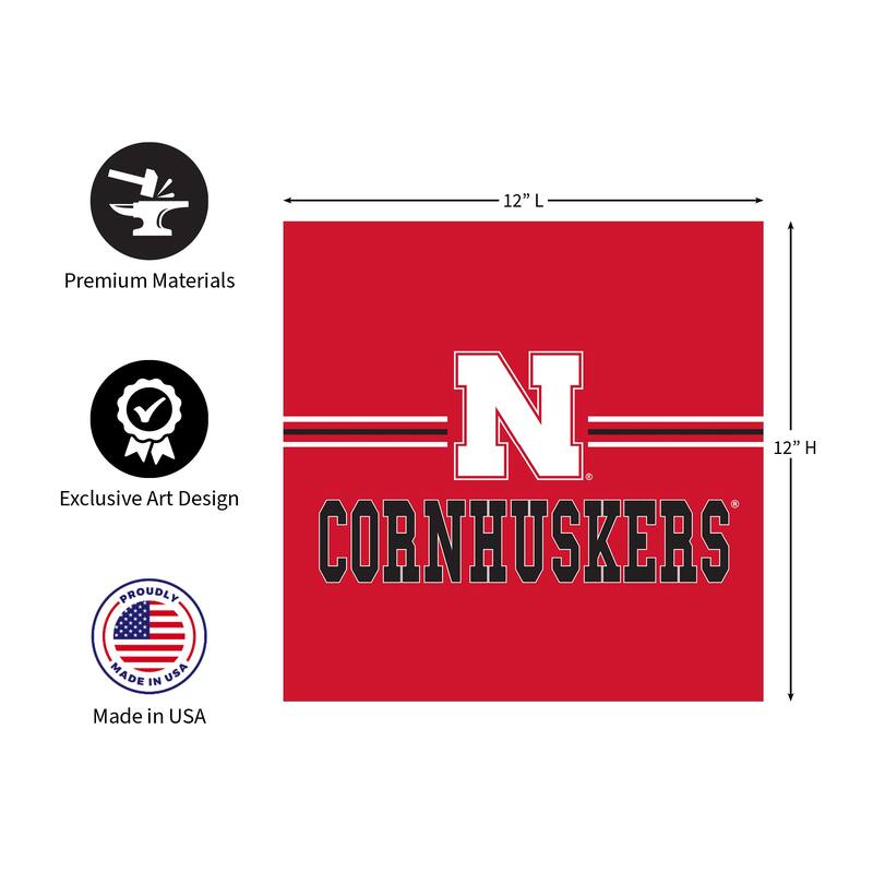 University of Nebraska Foam Core Wall Decor