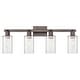 preview thumbnail 53 of 76, Innovations Lighting Endless Possibilities Arcadia - Clymer - 4 Light 31" Bath Vanity Light