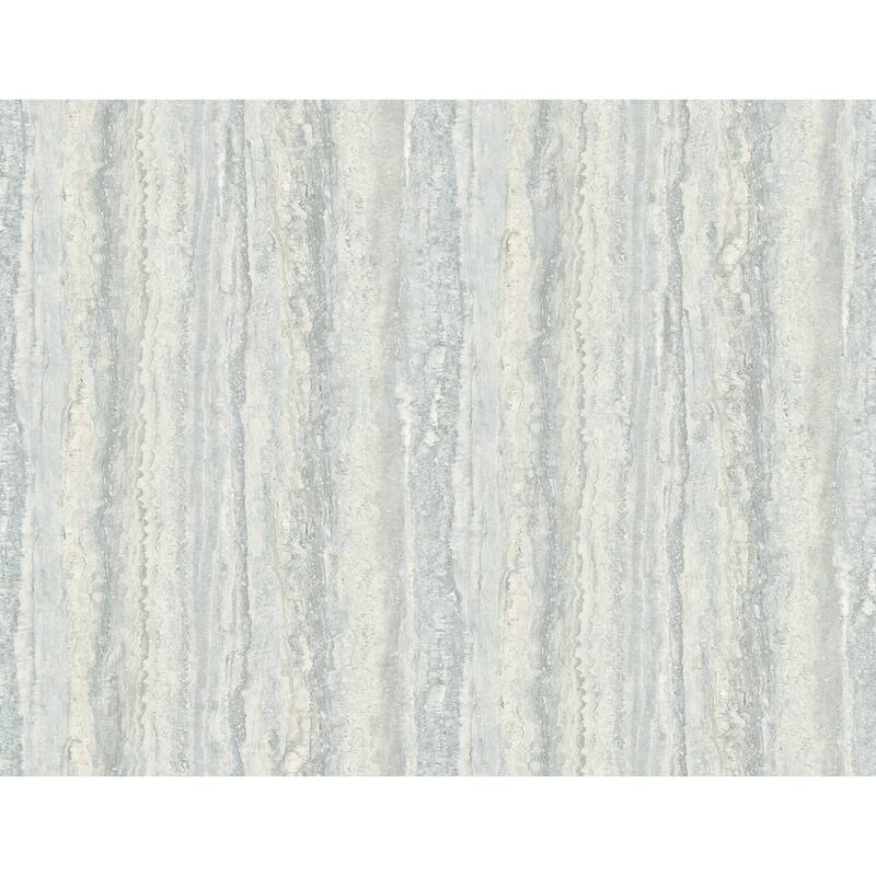 A-Street Prints Hilton Aqua Marbled Paper Wallpaper