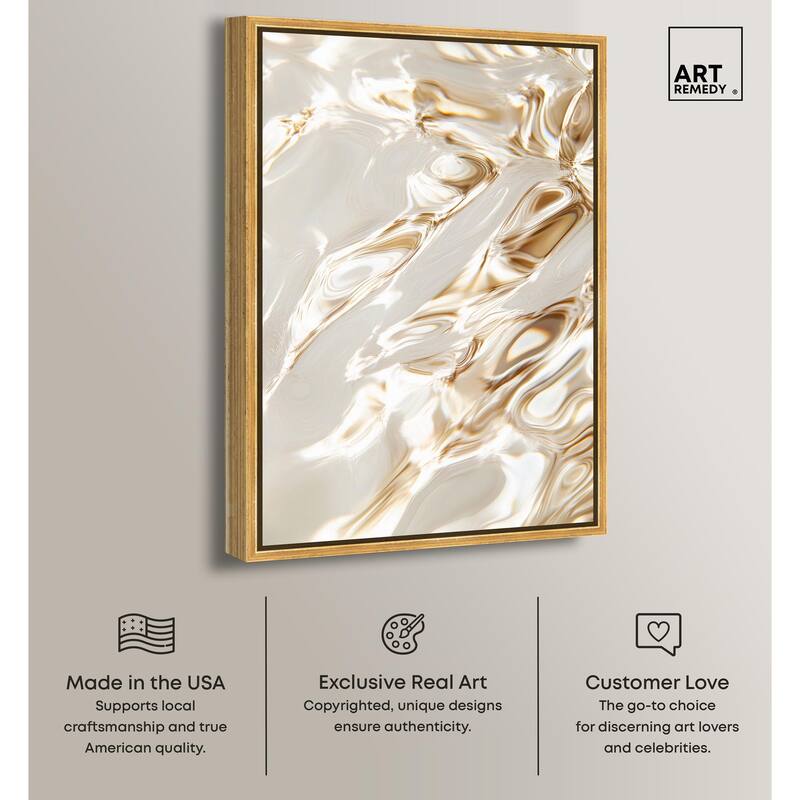 Light Reflections II Canvas by Art Remedy
