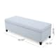 Mission Tufted Fabric Storage Ottoman Bench by Christopher Knight Home - 50.50"L x 18.75"W x 16.00"H