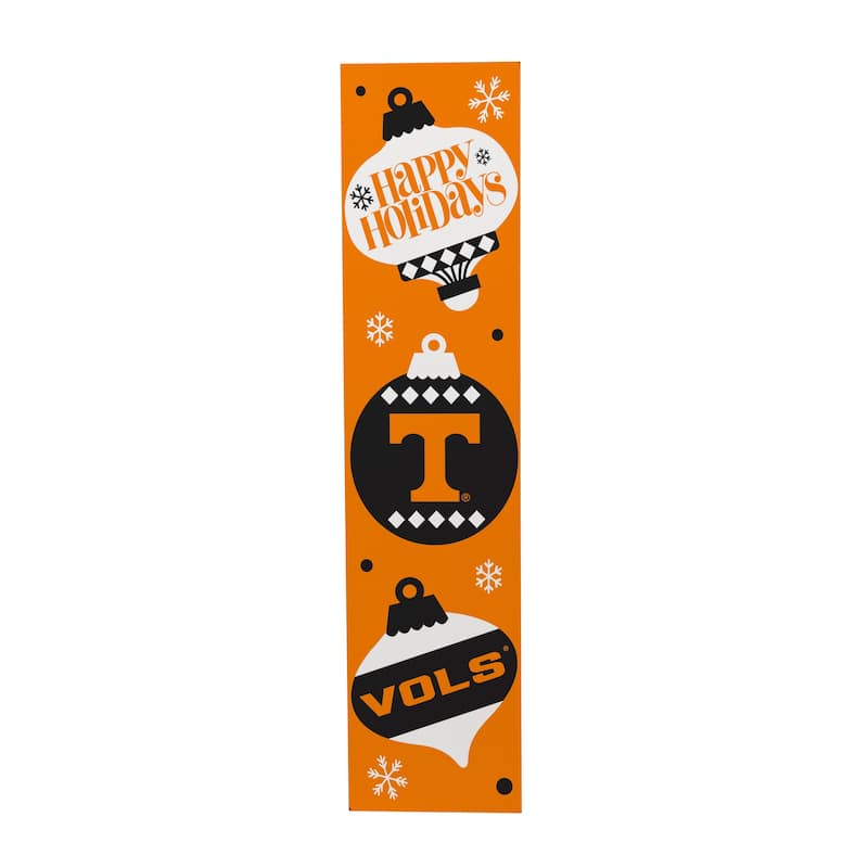 47" Double Sided Seasonal Porch Leaner, University of Tennessee - 47" x 11.25"