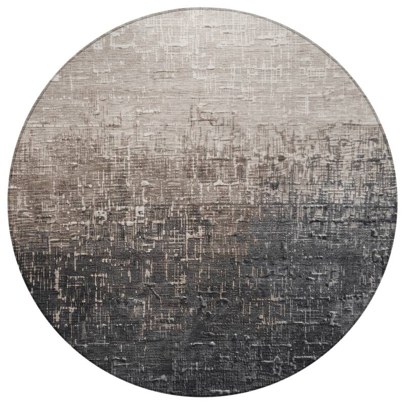 HomeRoots Ombre Transitional Rectangle Outdoor Rug