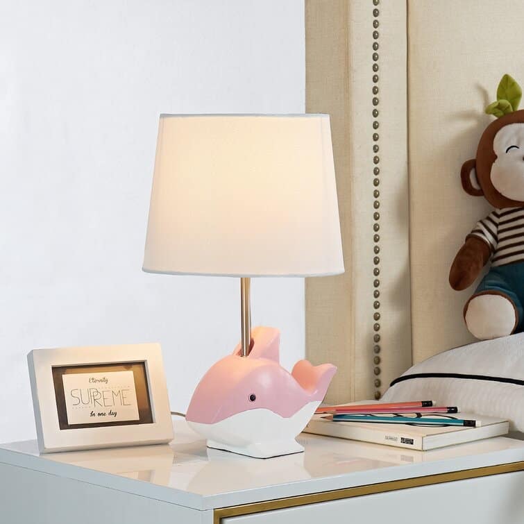 15" Bedside Child/Kids Table Lamp