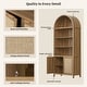 preview thumbnail 4 of 22, Ingenious Arc - Topped Multifunctional Storage Bookcase