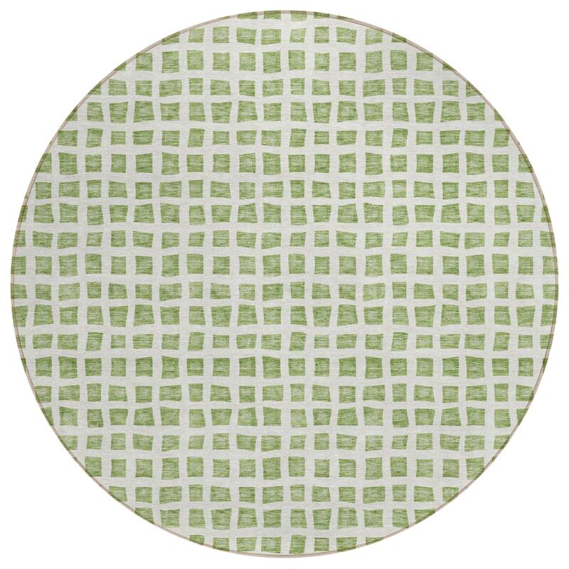 HomeRoots Geometric Transitional Rectangle Outdoor Rug