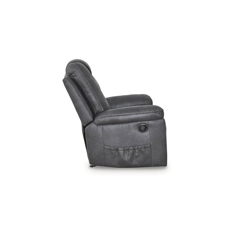 Signature Design by Ashley Shadehille Dark Gray Recliner