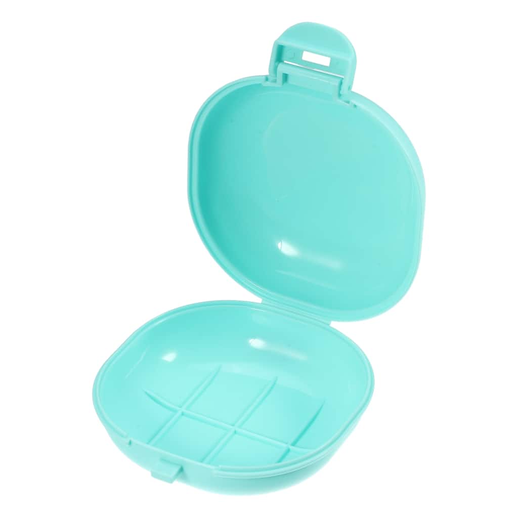 Portable Soap Dish Box Soap Bar Holder for Travel Camping Gym with Cover
