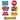 84 Counts Pink and Yellow 90's Phrase Printed Cutouts 19.5