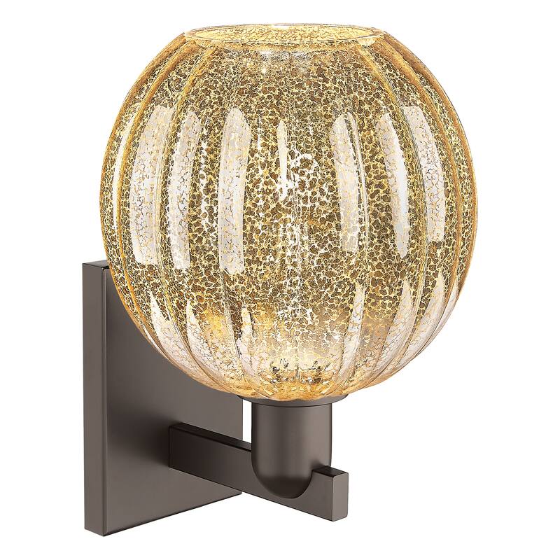 Innovations Lighting Downtown Urban - Preston - 1 Light 7" Globe Shade Wall-mounted Sconce