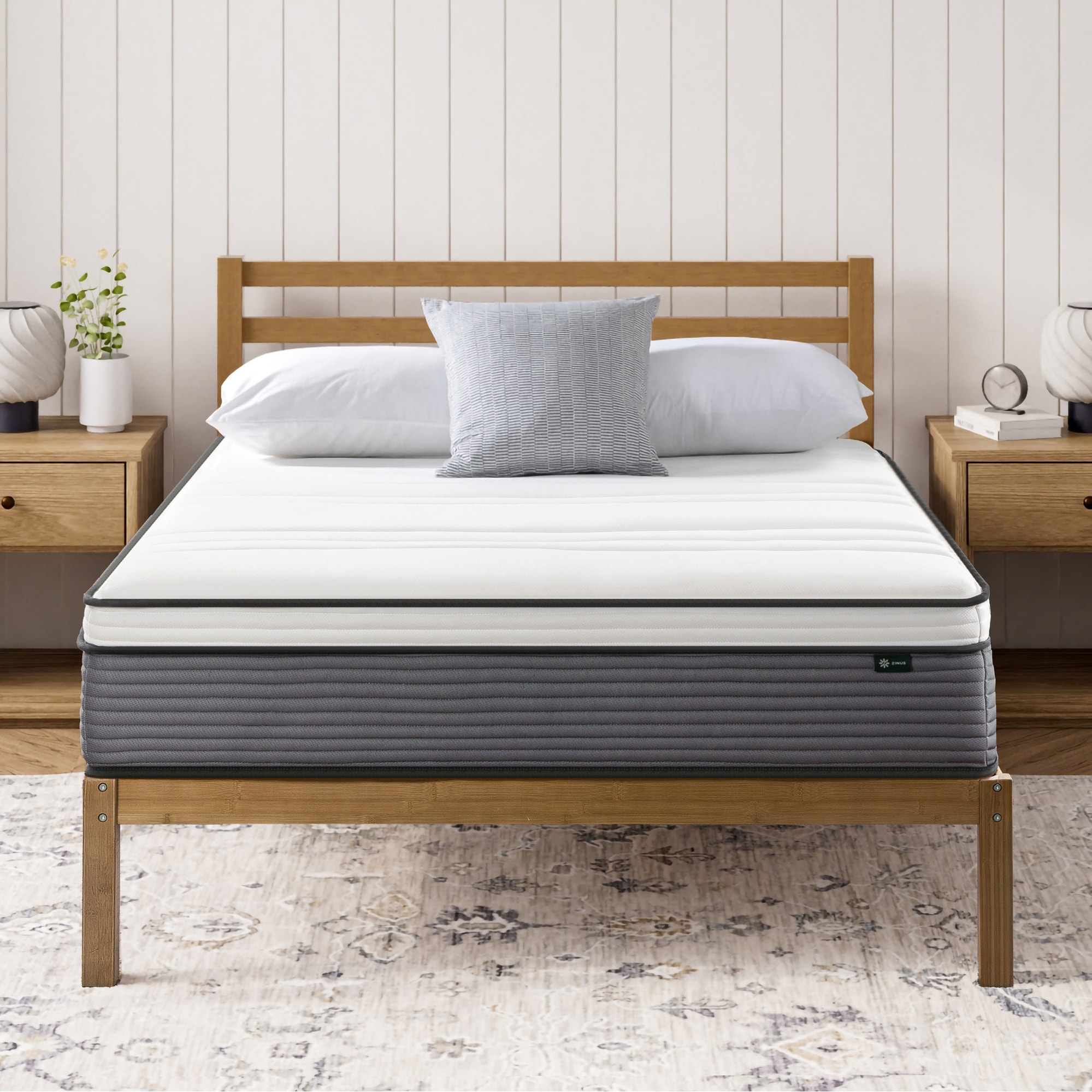 Priage by ZINUS 12-inch Support Plus Pocket Spring Hybrid Mattress