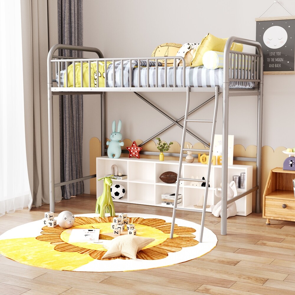 Metal Loft Beds Bed Bath Beyond