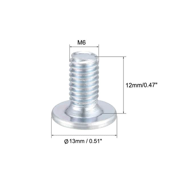 Hex Socket Cap Machine Screws Zinc-Plated Fasteners Bolt Thread - Bed ...