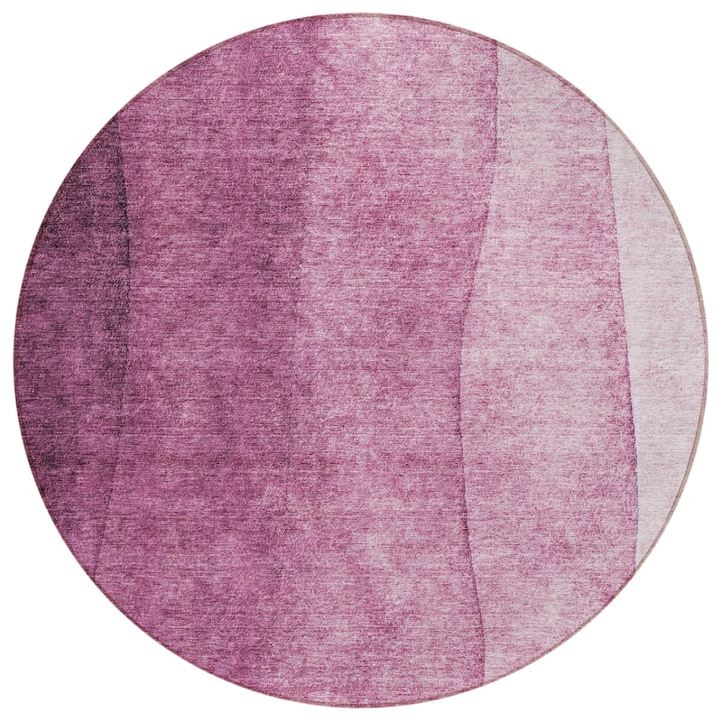 Machine Washable Indoor/ Outdoor Chantille Contemporary Ombre Rug
