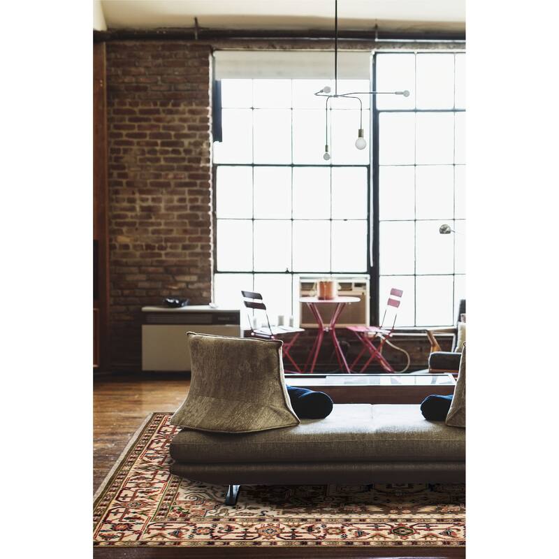 ECARPETGALLERY Hand-knotted Oushak Grey Wool Rug - 7'11 x 9'10