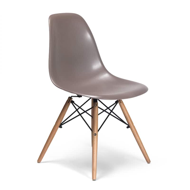 Paris-2 Side Chairs with Natural Legs (Set of 2)
