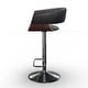 preview thumbnail 5 of 43, WYNDENHALL Calinda Mid Century Modern 33 inch Adjustable Swivel Bar Stool