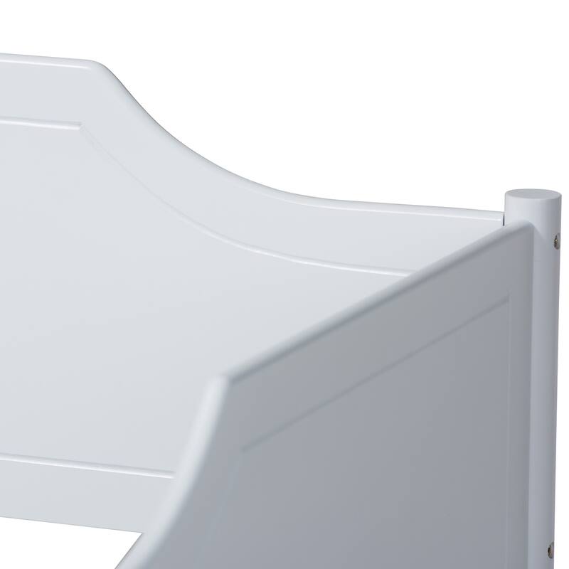 Twin Daybed - Walnut Brown Wood Daybed Frame