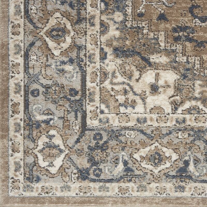 Licaz Power Loomed Distressed Area Rug By HomeRoots - 72' X '26' X '0.32
