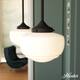 Option Noble Bronze-White Glass
