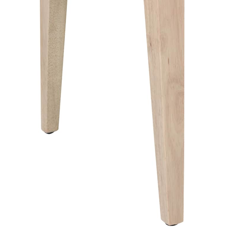 Monroe Rubberwood Cane Back Solid Wood Side Chair by East at Main (Set of 2)