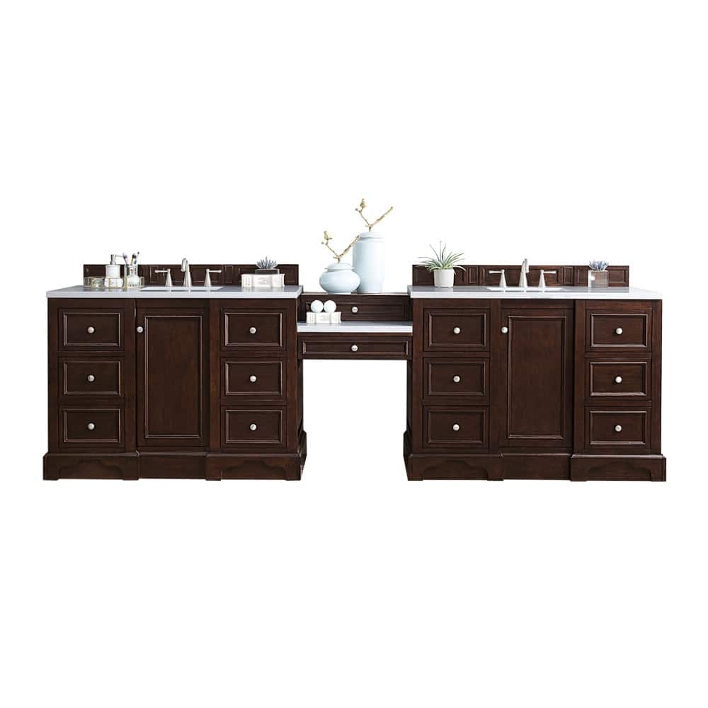James Martin Vanities 825-V118-DU-WZ De Soto 118" Free Standing Double