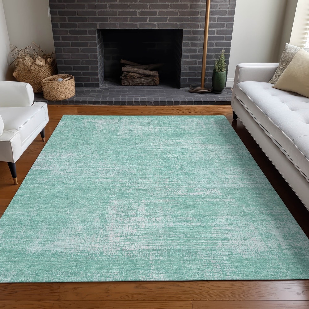 Premium Washable Super Soft Solid Chic Mayfield Rug