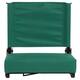 2 Pack 500 lb. Rated Lightweight Stadium Chair-Handle-Padded Seat
