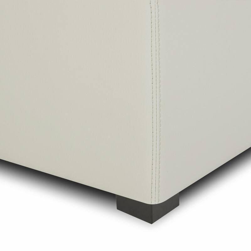 Spruce & Spring Ethan Storage Stool Ottoman