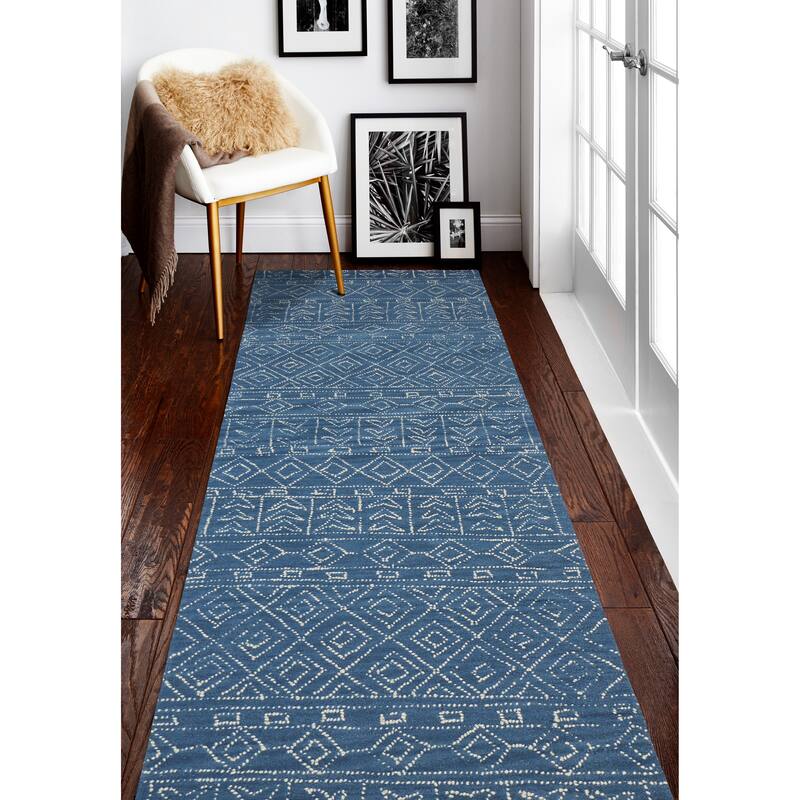 Bashian Ephraim Azure Transitional Area Rug